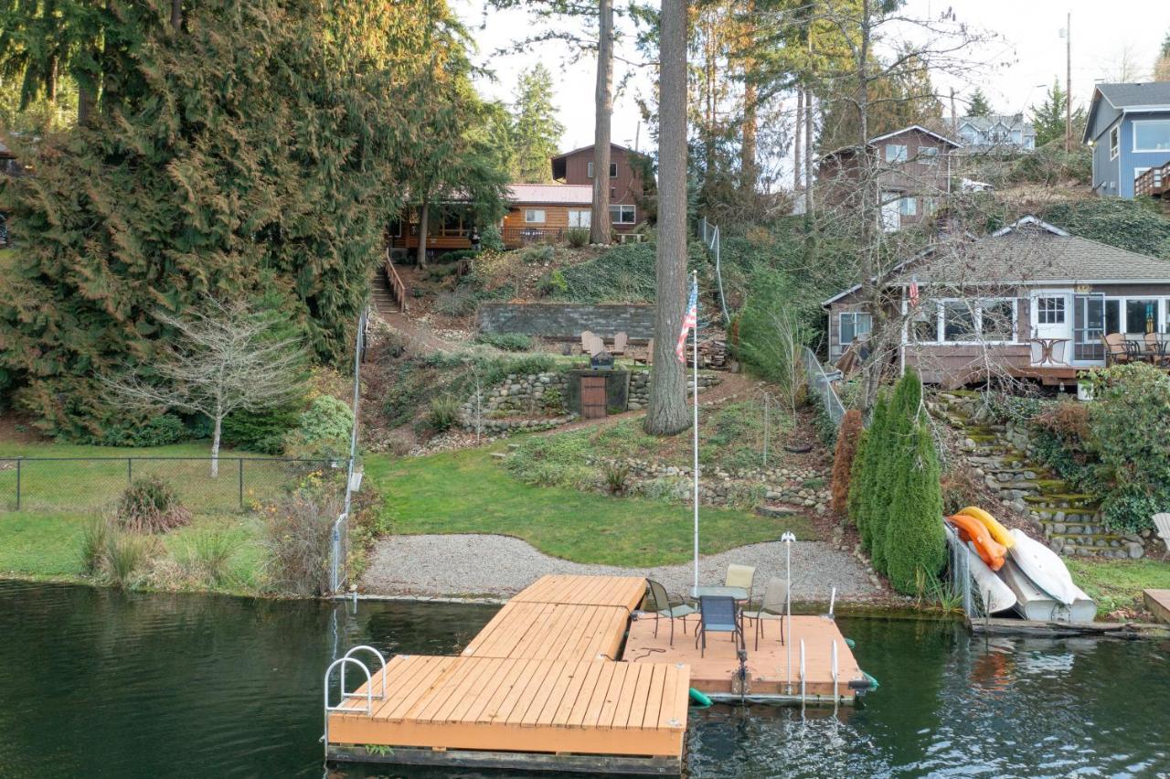 Koi Story Cabin On The Lake - Waterfront, Near Bike Trail Maple Valley Екстериор снимка