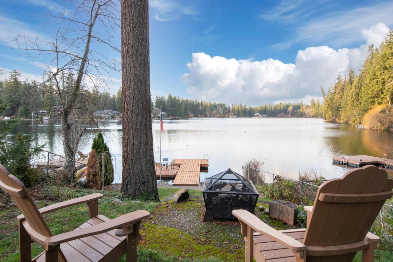 Koi Story Cabin On The Lake - Waterfront, Near Bike Trail Maple Valley Екстериор снимка